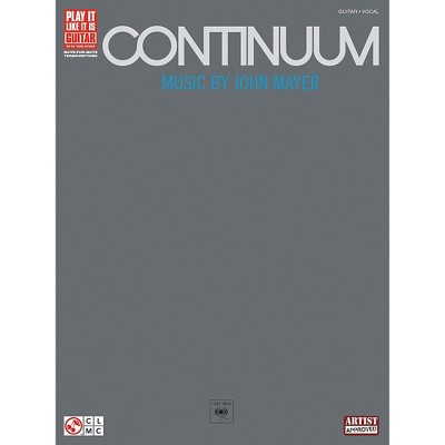 Hal Leonard John Mayer Continuum Guitar Tab Songbook