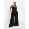 Rebdolls Women's Janine Textured Wide Leg Pant W. Pockets - 2 of 3