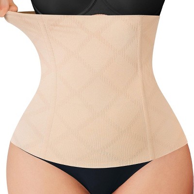 thumbnail image 2 of Women's Neoprene Waist Trainer Sweat Belt - Tummy Control Body Shaper Cincher - S-3XL 2 of 3