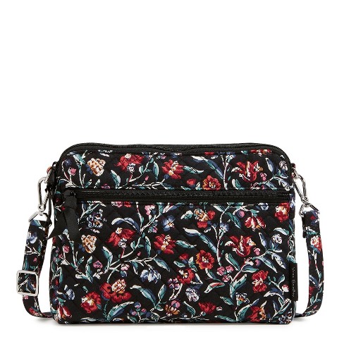 Vera Bradley Women s Cotton Triple Compartment Crossbody Bag