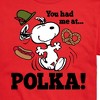 Men's - Peanuts - Snoopy Oktoberfest You Had Me At Polka Short Sleeve Graphic T-Shirt - 2 of 4