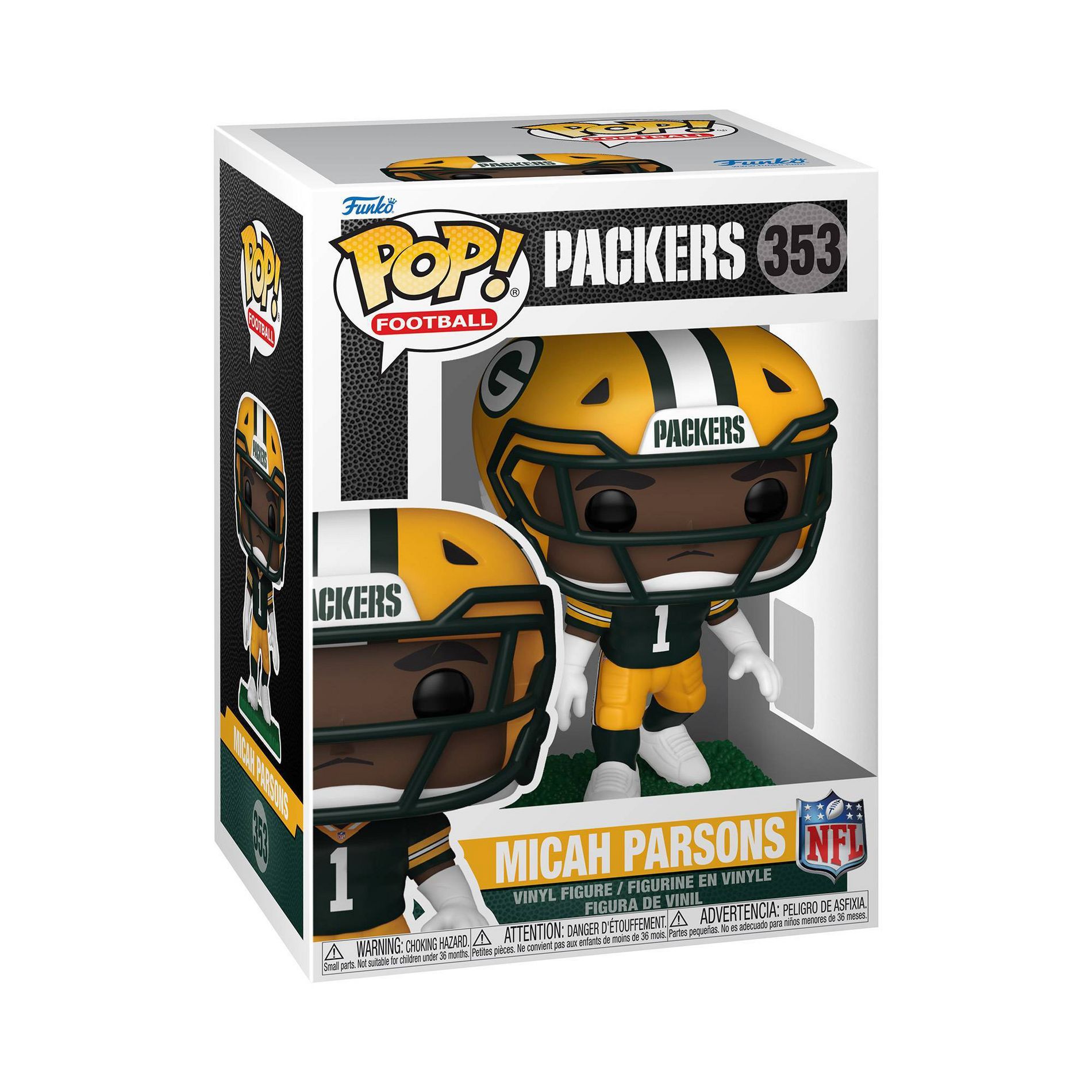 NFL Green Bay Packers Micah Parsons Mini Figure