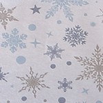 blue snowflake