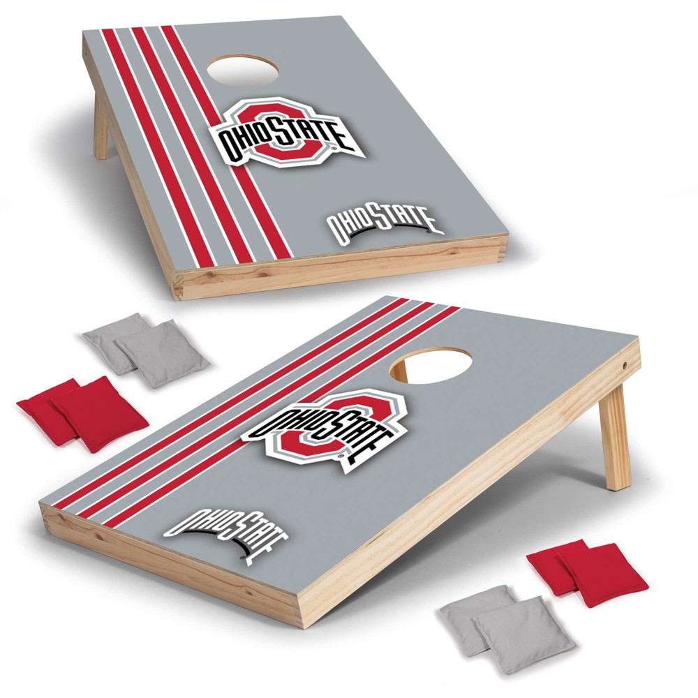 NCAA Ohio State Buckeyes 2'x3' Wood Cornhole Set