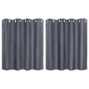 PiccoCasa Window Rod Pocket Valance Thermal Insulated Curtain Panels 2Pcs - 4 of 4