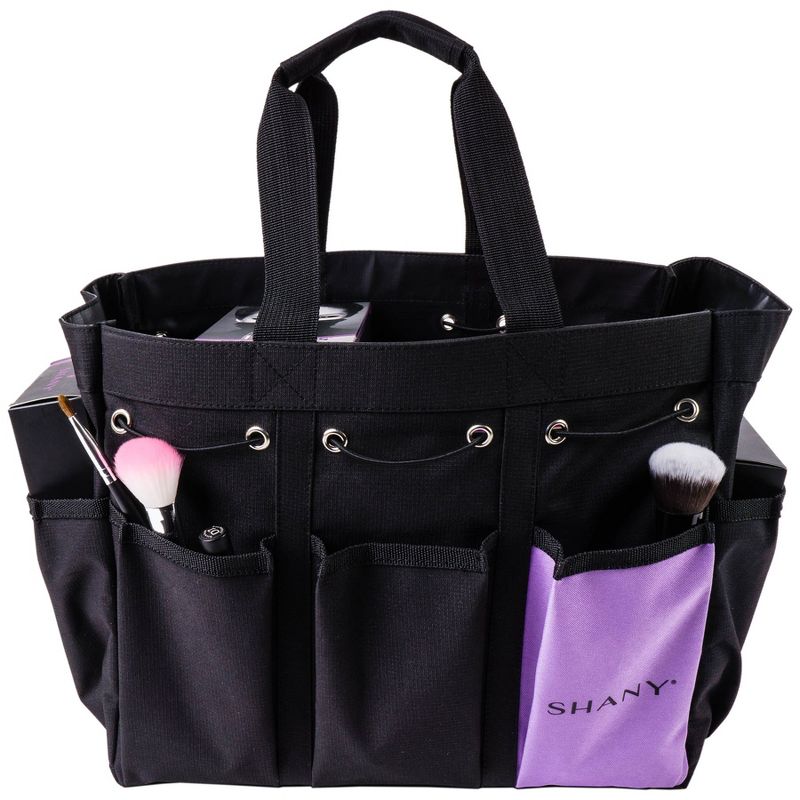 SHANY Beauty Handbag and Makeup Organizer Bag - Black, 2 of 5