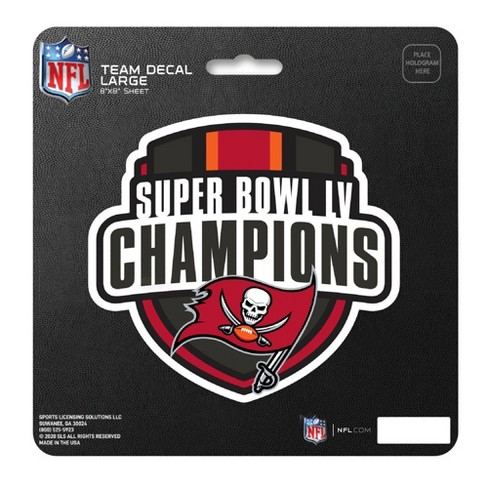  Rico Industries NFL Tampa Bay Buccaneers Super Bowl LV  Champions Laser Engraved Front Pocket Wallet, Brown, 3.25 x 4.25-inches :  Sports & Outdoors