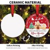 Lomsoe Housewarming Gift New Home Christmas Ornaments 2025 New Home Gift Our First Christmas Ceramic Decor Christmas Gift - 3 of 4