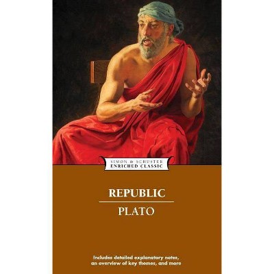 Republic - (Enriched Classics) by  Plato (Paperback)