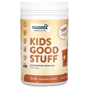 Nuzest Kids Good Stuff, Multinutrient Drink Mix, Vanilla Caramel, 7.9 oz (225 g) - 1 of 4