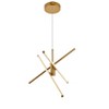 Elegant Lighting Sonya 3 Light Black Pendant - 3 of 4