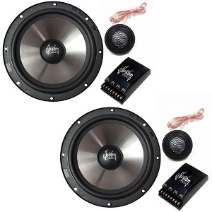 Illusion Audio Electra Series E6 6.5" 2-way Component Speaker Kit - 1 of 4