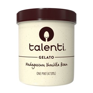 Talenti Madagascan Vanilla Bean Gelato - 16oz - 1 of 4