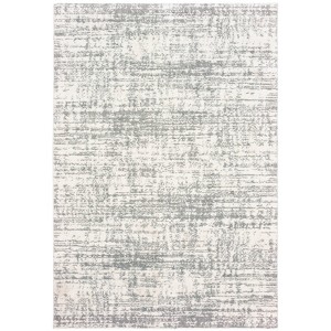 Captiv8e Designs Valentina Industrial Distressed Abstract Ivory/Gray Area Rug - 1 of 4