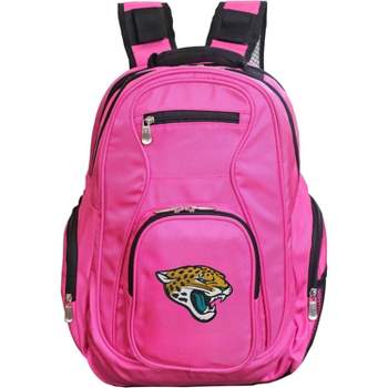 NFL Jacksonville Jaguars Premium 19" Laptop Backpack - Pink