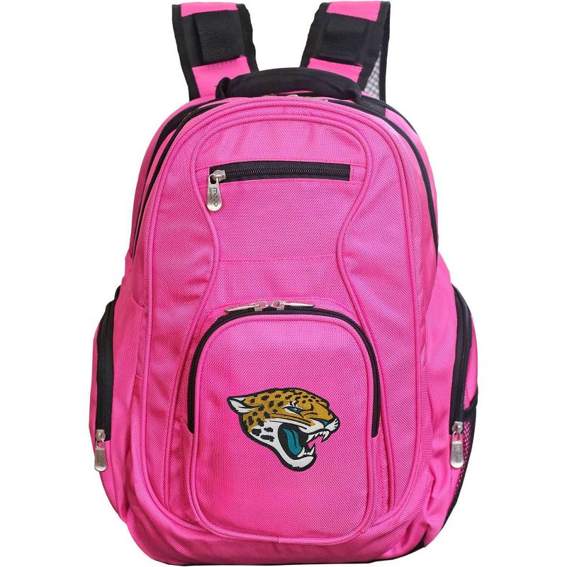 NFL Jacksonville Jaguars Premium 19&#34; Laptop Backpack - Pink, 1 of 2