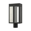 Livex Lighting Lafayette 1 - Light Post Light in  Black - 2 of 3