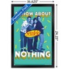 Trends International Seinfeld - A Show About Nothing Teal Framed Wall Poster Prints - 3 of 4