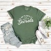 Simply Sage Market Women's My Plants Kknow All My Secrets Short Sleeve Garment Dyed Tee - 2 of 4