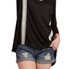 Women's Criss Cross Crochet Tunic - umgee - 3 of 4
