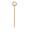 Black Bow Jewelry 14k Yellow Gold Laser Designed Ankh Cross Pendant - 2 of 4