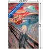 Trends International Masters Redux - The Scream UFO Unframed Wall Poster Prints - 3 of 4