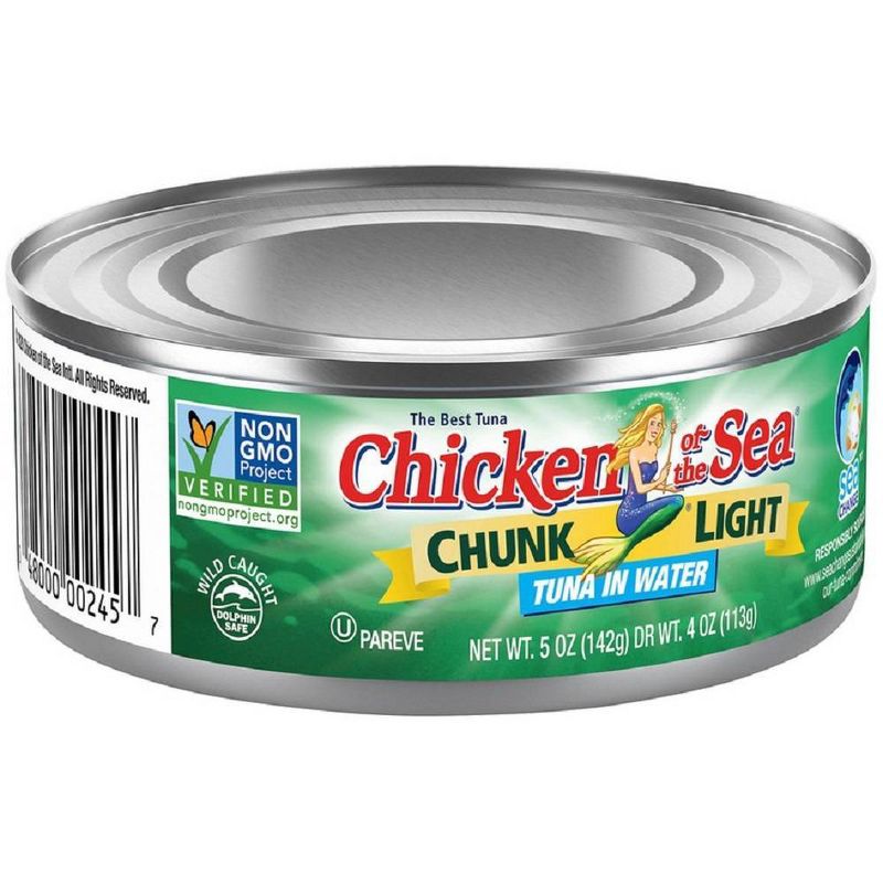 Chicken of the Sea Chunk Light Tuna in Water - 5oz, 3 of 7