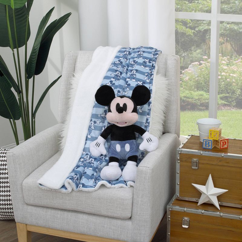 Disney Baby Mickey Mouse Stuffed Animal Plush, 4 of 7