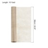 Unique Bargains Flower Wrapping Paper 30ft Floral Bouquet Waterproof Packaging Cotton for Wedding Party Khaki - 2 of 4