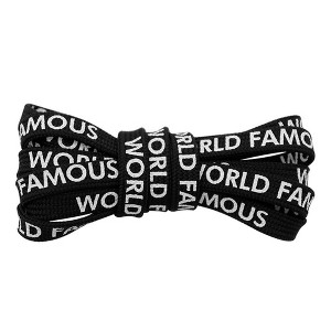 INSPIRE CHIC Polyester Fashion Shoelaces 60/80/100/120/140/160/180 cm 2 Pairs - 1 of 4