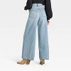 Women's Highest-Rise Palazzo Wide Leg Jeans - Universal Thread™ - 2 of 4