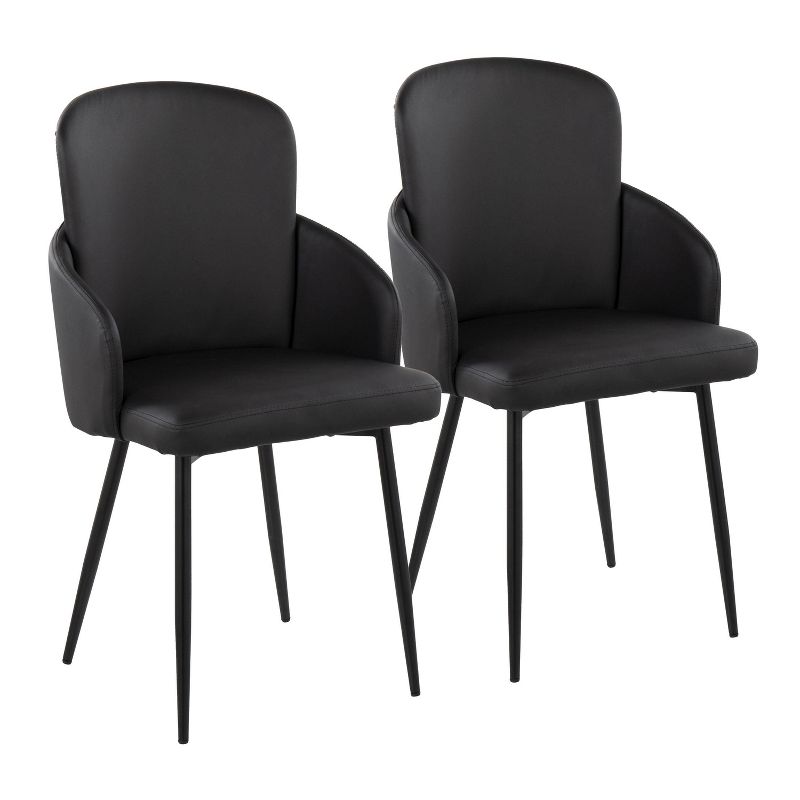 Set of 2 Dahlia Dining Chairs - LumiSource, 1 of 11
