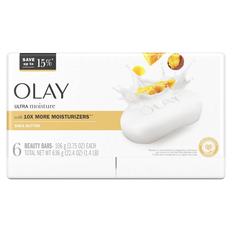 Olay Ultra Moisture with Shea Butter Bar Soap, 3 of 8