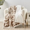 Plazatex Alaska Decorative Super Soft Throw Blanket for Sleep/Decor 50" X 60" Taupe - 2 of 4