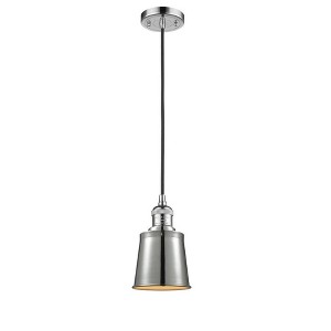 Addison - 1 Light Cord Hung Mini Pendant In Traditional Style-8 Inches Tall and 5 Inches Wide - 1 of 1