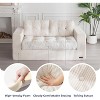 MAXYOYO Bean Bag Chair for Adults, Upholstered Floor Sofa with Armrests, Loveseat Boneless Couch for Bedroom Living Room - 4 of 4