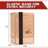 Monster Wooden Deck Box w Dice Tray - Holds 150 Sleeved Cards- Compatible w Yugioh Commander Magic the Gathering Sports/Trading Cards, Gift - 4 of 4