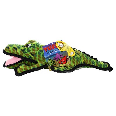 stuffed alligator dog toy