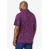 KingSize Men's Big & Tall No Sweat Polo - 3 of 4