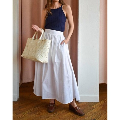 Women's Mercado Maxi Skirt - MOON RIVER