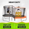 HomeStock Oval 10' x 17' Multi Level Combo with Powder Coated Legs - 3 of 4