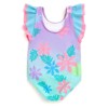 Disney Lilo & Stitch Baby Girls UPF 50+ One Piece Bathing Suit Newborn to Infant - 2 of 4