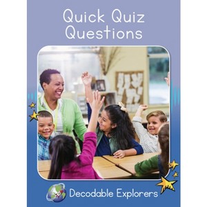 Quick Quiz Questions - (Red Rocket (Tm) Readers Decodable Explorers) by  Rachel Walker (Paperback) - 1 of 1