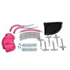 DSVIMOY Trampoline for Kid, 36 Inch Trampoline for Kids, Trampoline Indoor, Toddler Trampoline, Pink, 36*36*32.5 - 3 of 4