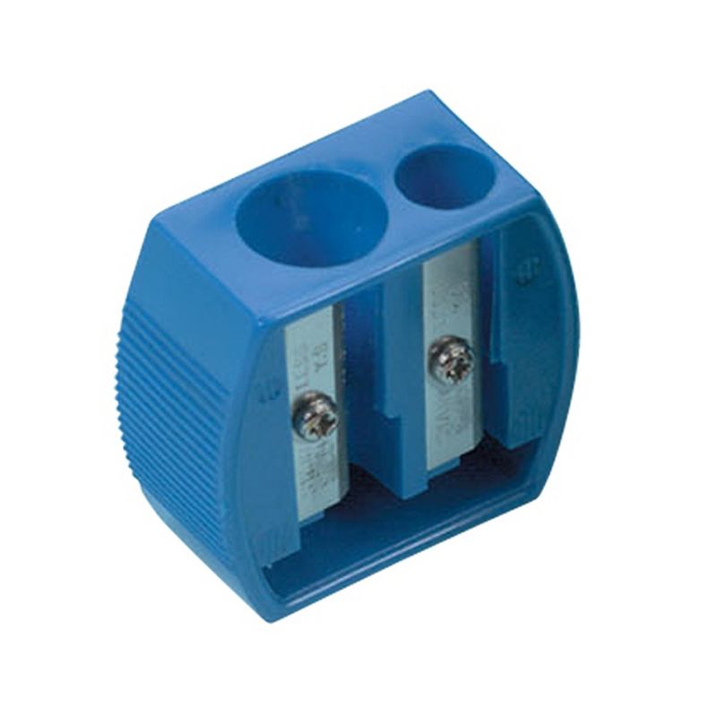 Charles Leonard Two Hole Pencil/Crayon Sharpener, Pack of 24, 1 of 2