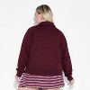 Women's Polo Collar Pullover Sweatshirt - Wild Fable™ - 3 of 3