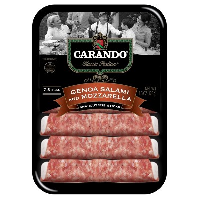 Carando Genoa Salami & Mozzarella Sticks – 4.5oz – Target Inventory ...