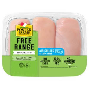 Foster Farms NAE Boneless Skinless Chicken Breasts - 1.25-2.5lbs - price per lb - 1 of 4