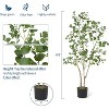 Garvee Artificial Eucalyptus Tree, Lifelike Faux Plant, Bendable Stems, Indoor/Outdoor, Effortless Assembly - 2 of 4