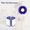 Nispira 2-IN-1 True HEPA Filter for Dyson Air Purifier TP06 HP06 PH02 PH01 PH03, 1 Pack - 2 of 4